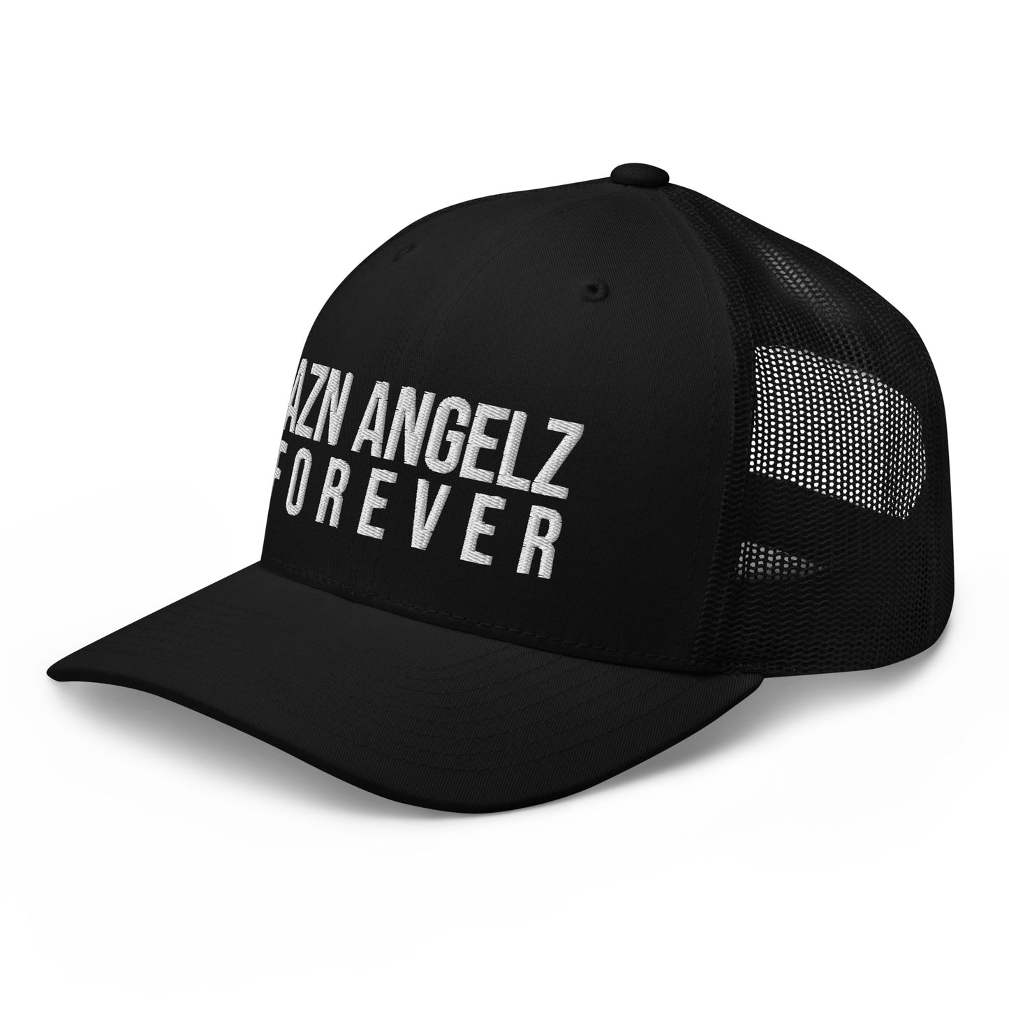 AZN ANGELZ FOREVER Curved Bill Snapback