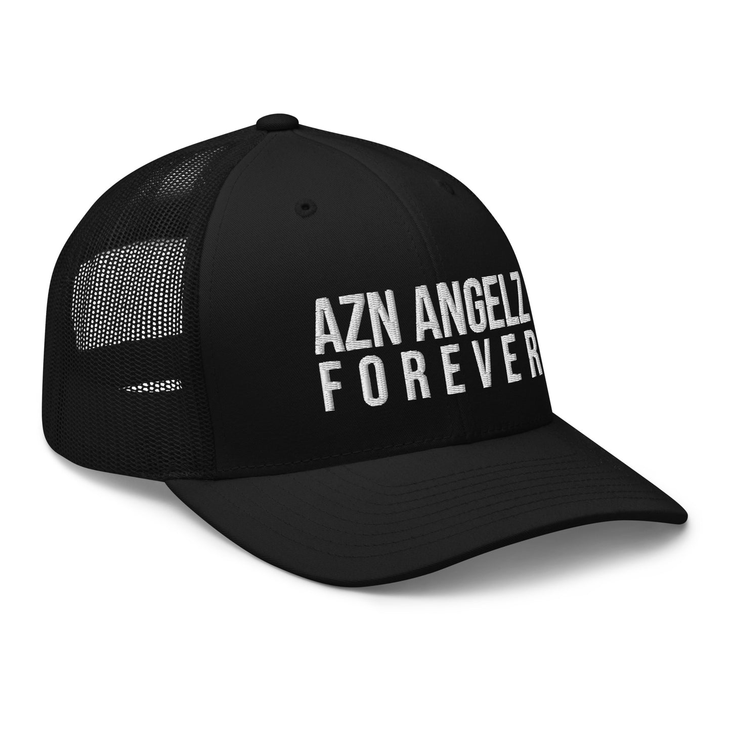 AZN ANGELZ FOREVER Curved Bill Snapback
