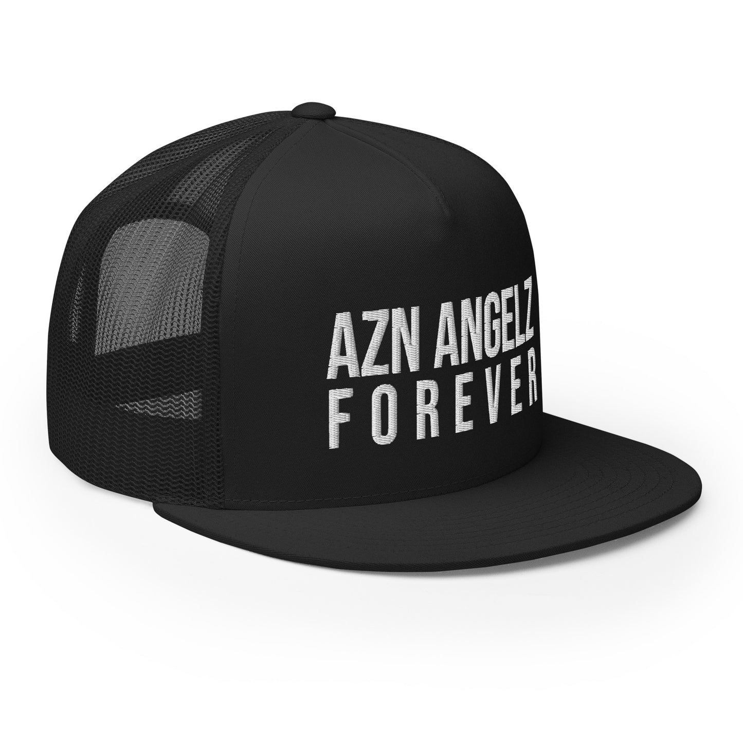 AZN ANGELZ FOREVER Flat Bill Snapback