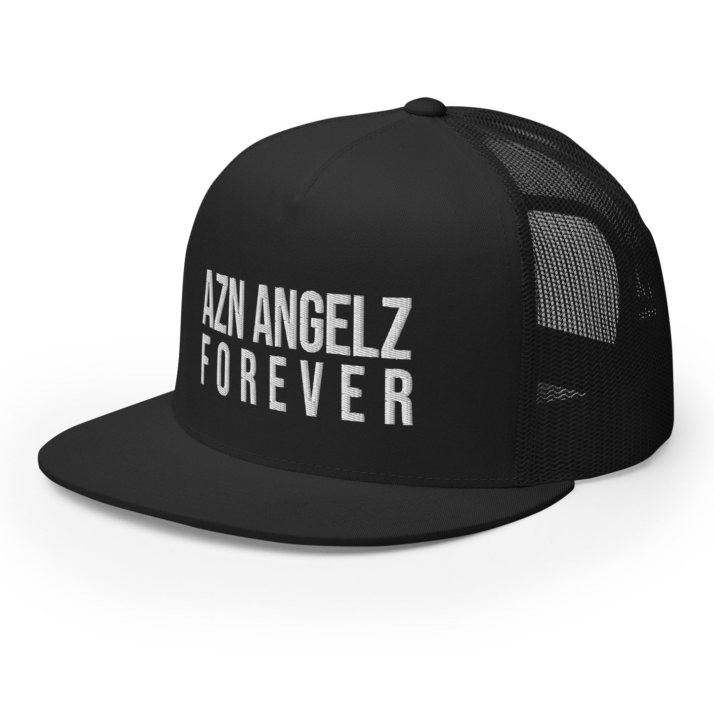 AZN ANGELZ FOREVER Flat Bill Snapback