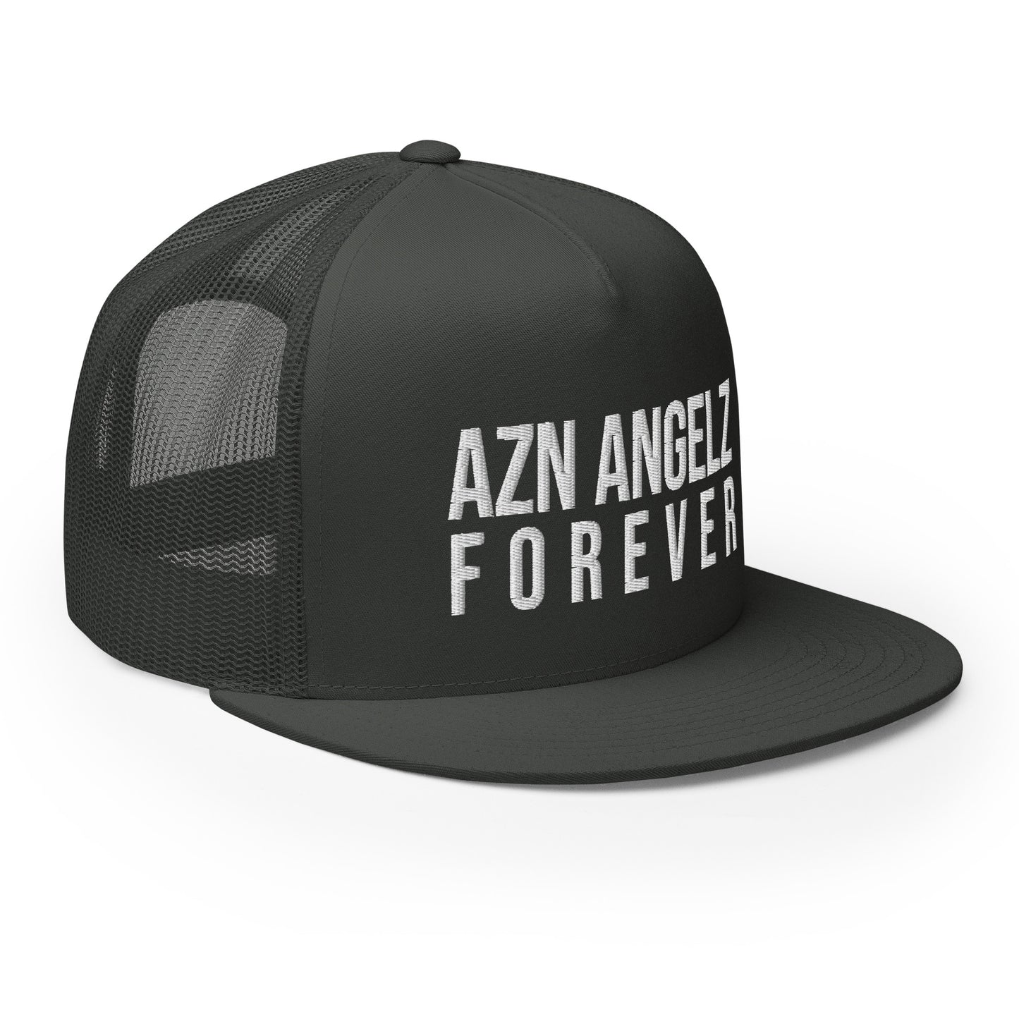 AZN ANGELZ FOREVER Flat Bill Snapback