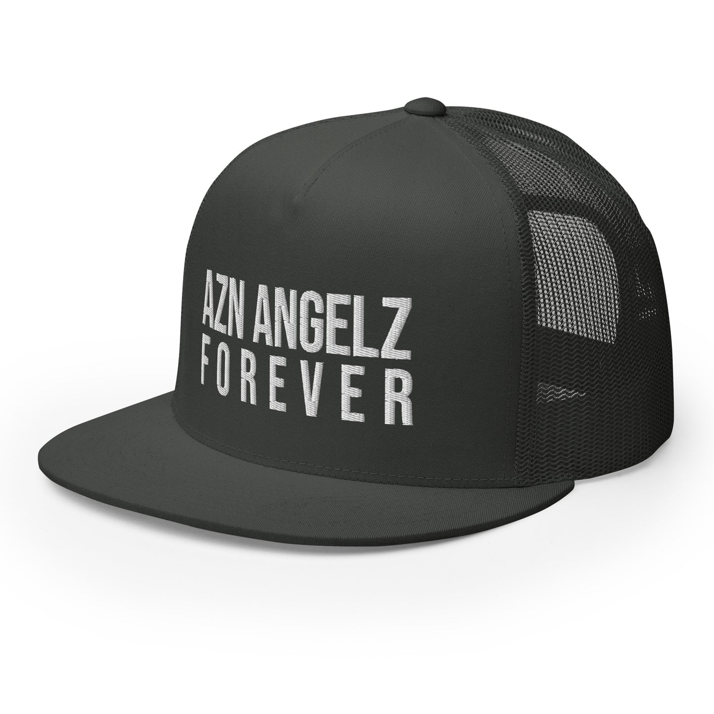 AZN ANGELZ FOREVER Flat Bill Snapback
